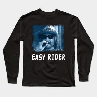 Born to Be Wild Legacy Rider Retro Couture Graphic Tee Long Sleeve T-Shirt